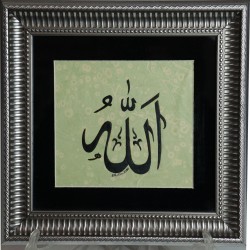 20*25 CM'LİK EBRU ÇALIŞMASI PANO